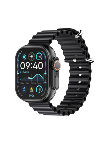 Smart Watch Ultra 5G IA Preto+COMBO de Pulseiras
