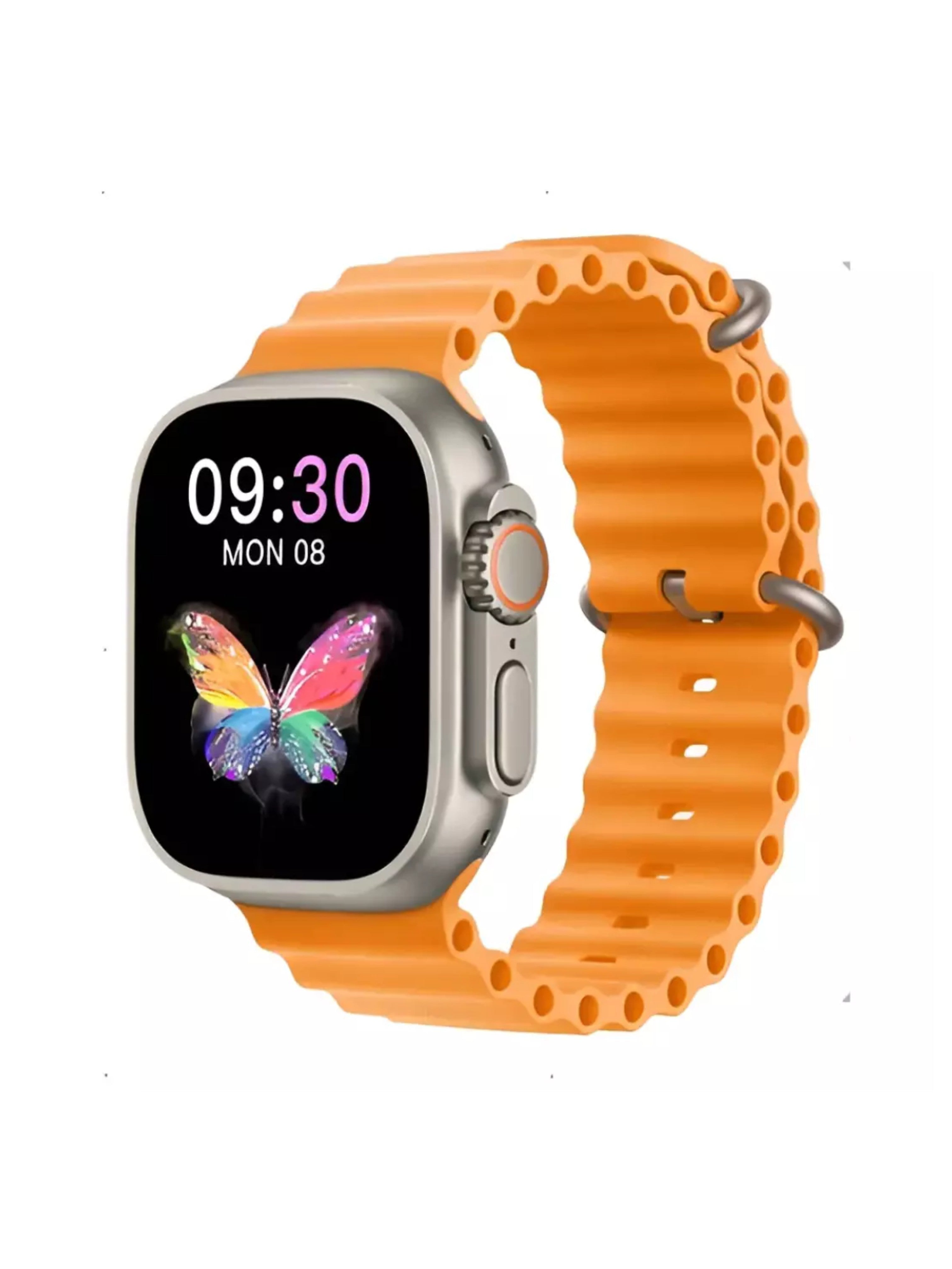 Smart Watch S10 Ultra Mini Prata+ Kit com Pulseiras