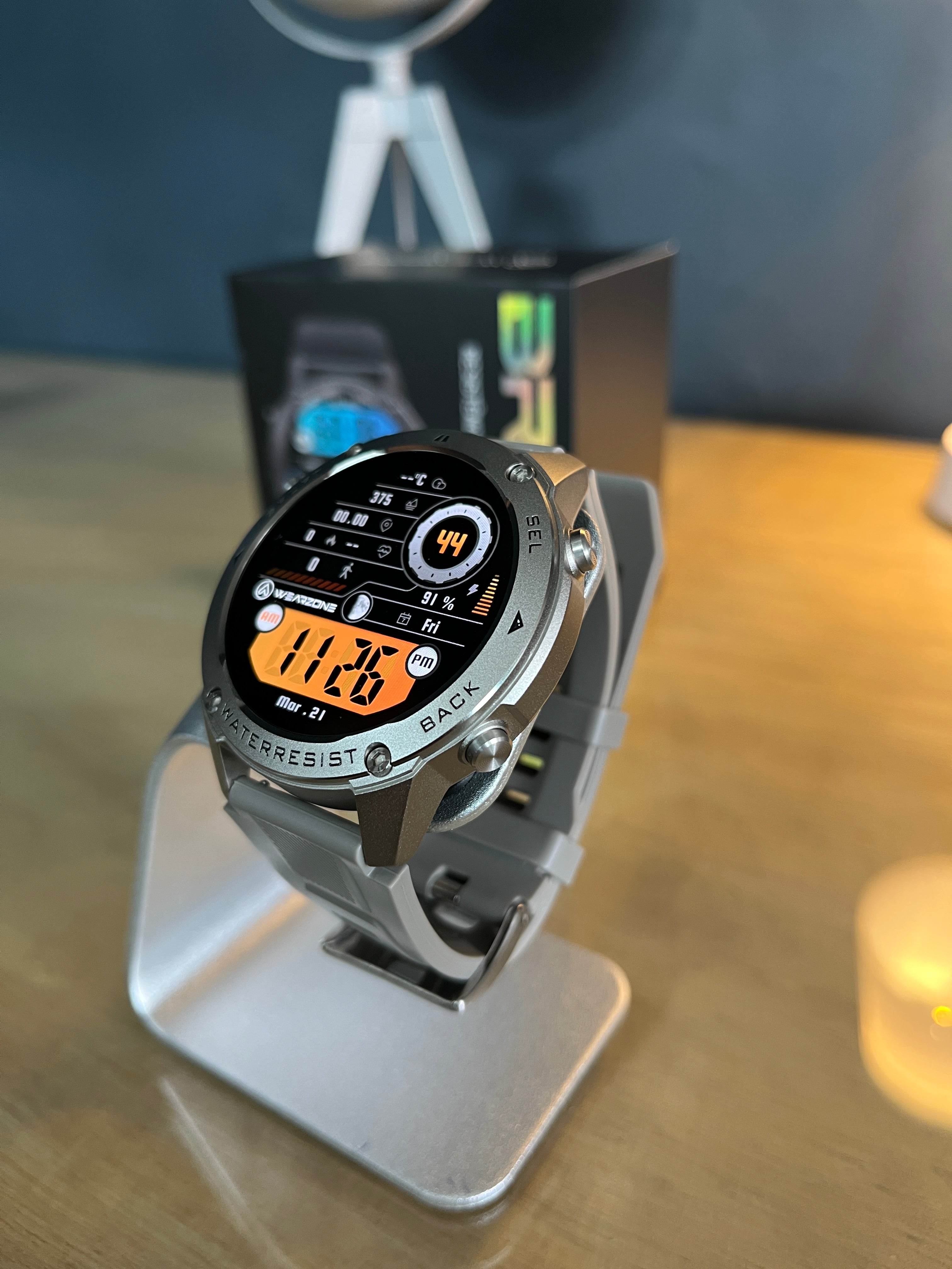 Smartwatch Brave Prata