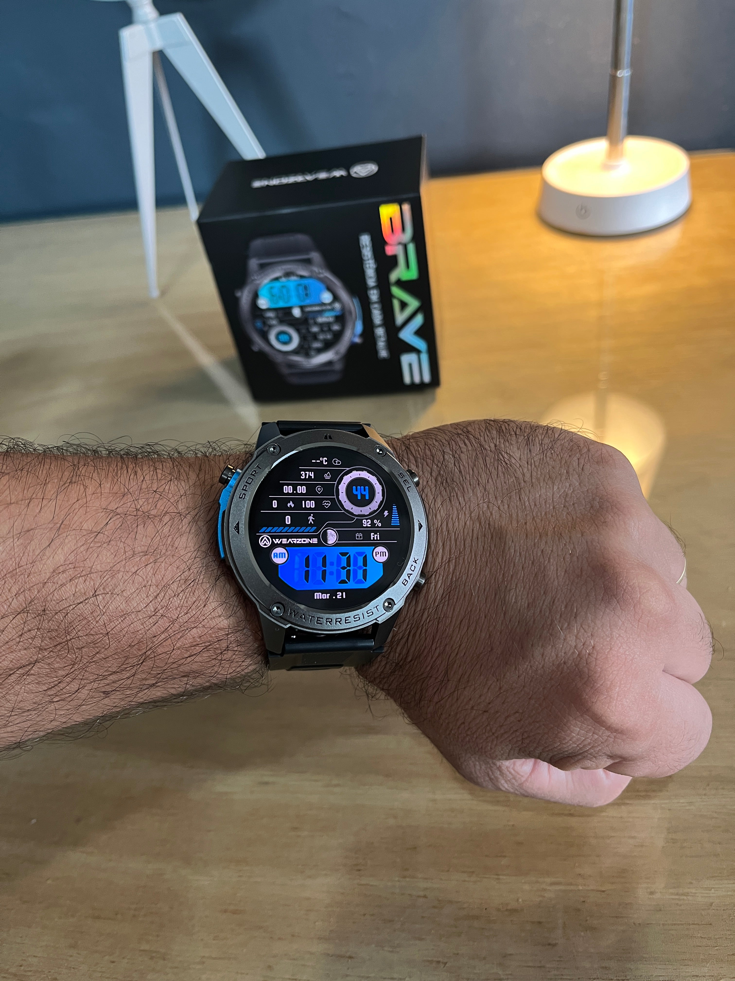 Smartwatch Brave Preto