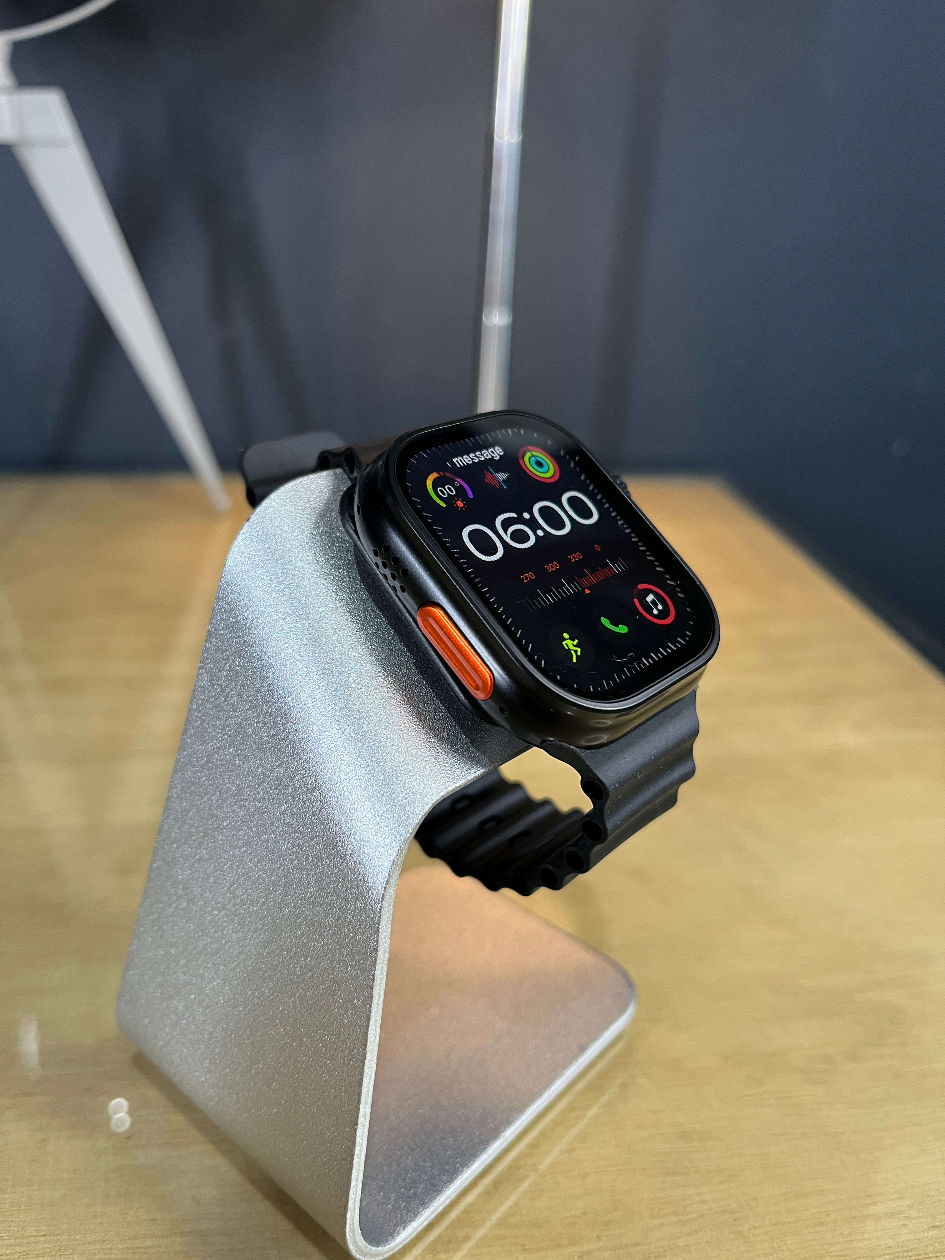 Smart Watch N10 Ultra Pro Preto+COMBO de Pulseiras