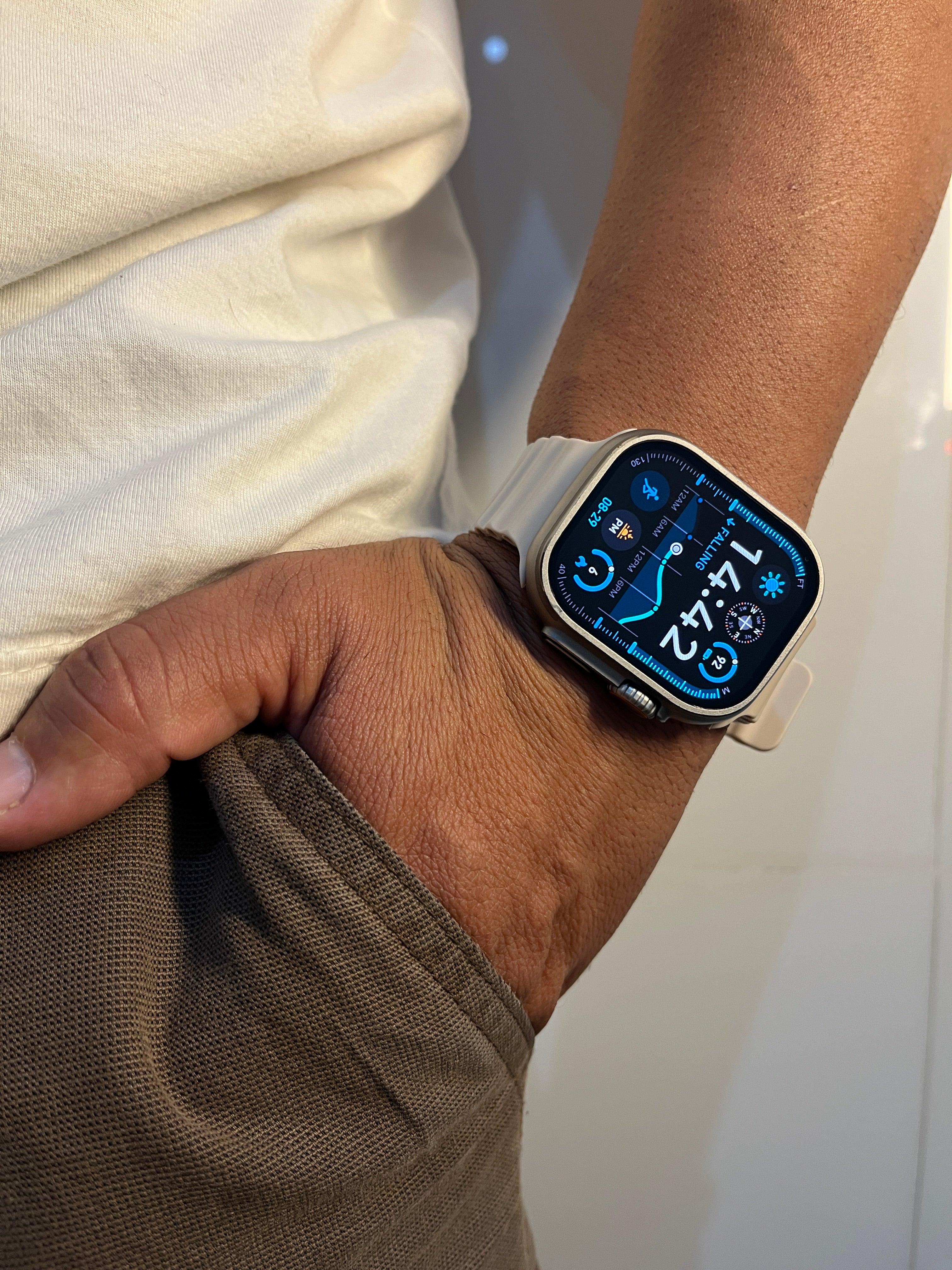 Smart Watch 4 Ultra Plus Prata