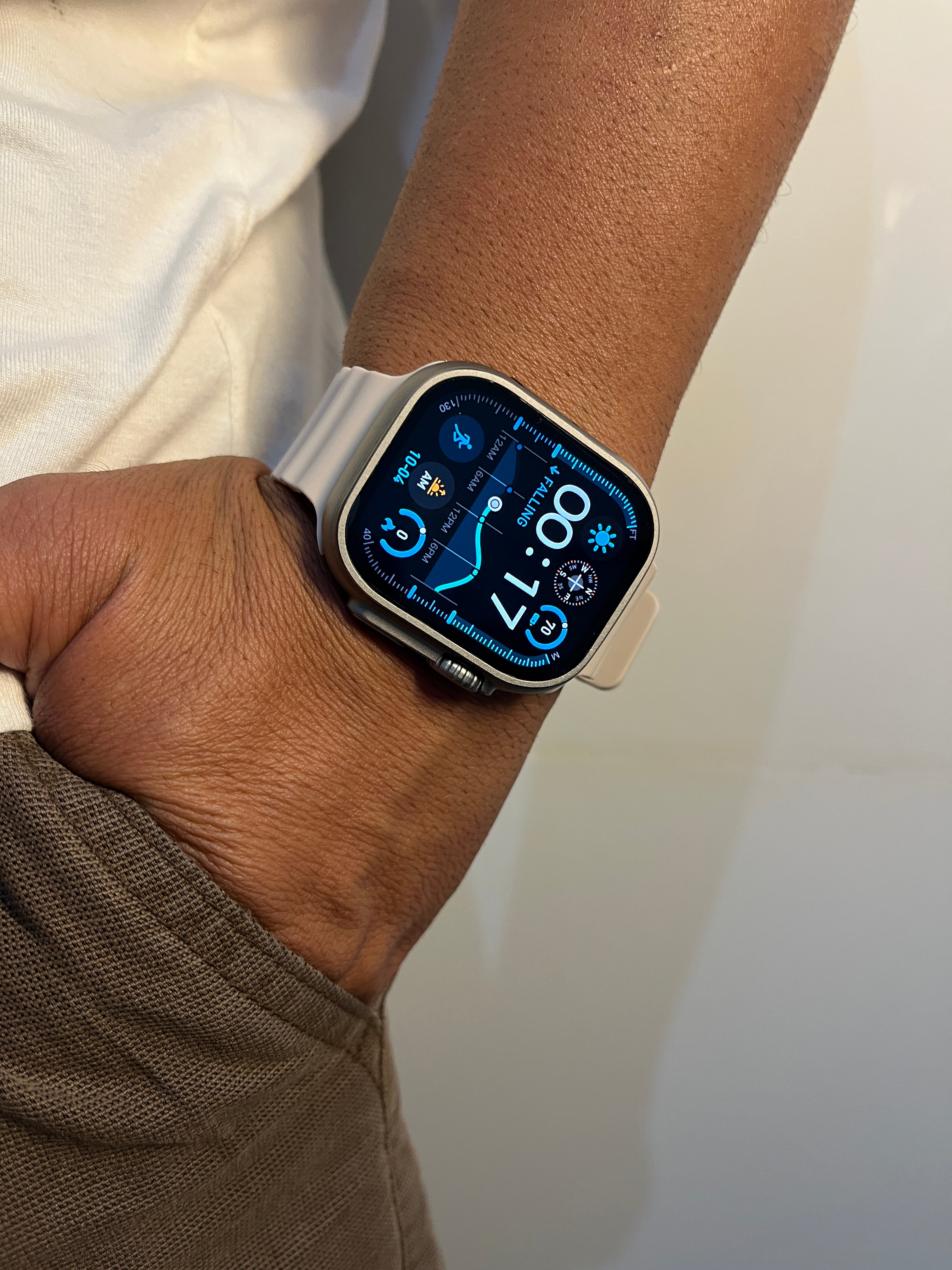 Smart Watch Ultra Pro Serie 11 - Prata