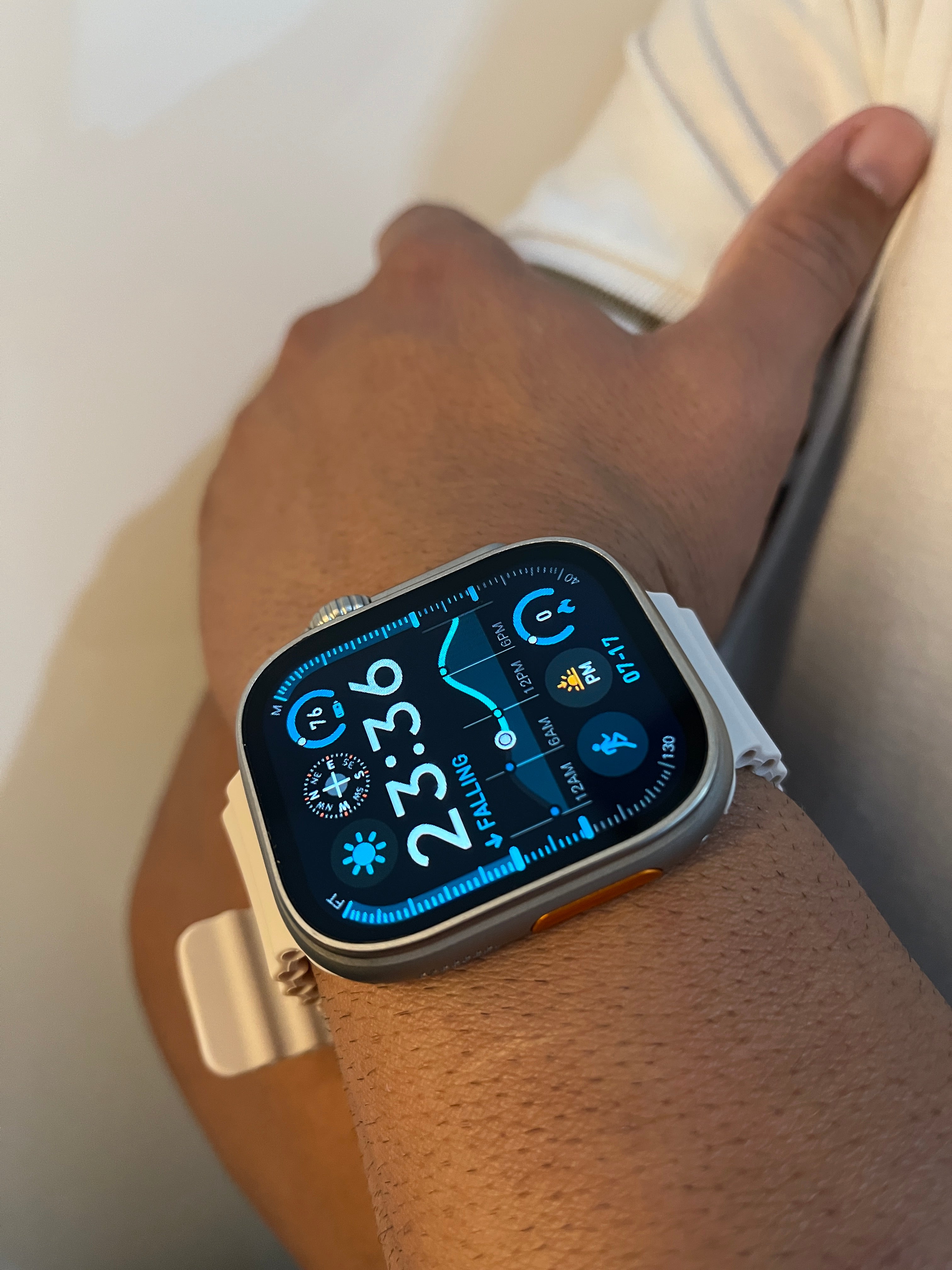 Smartwatch Ultra 4 Prata