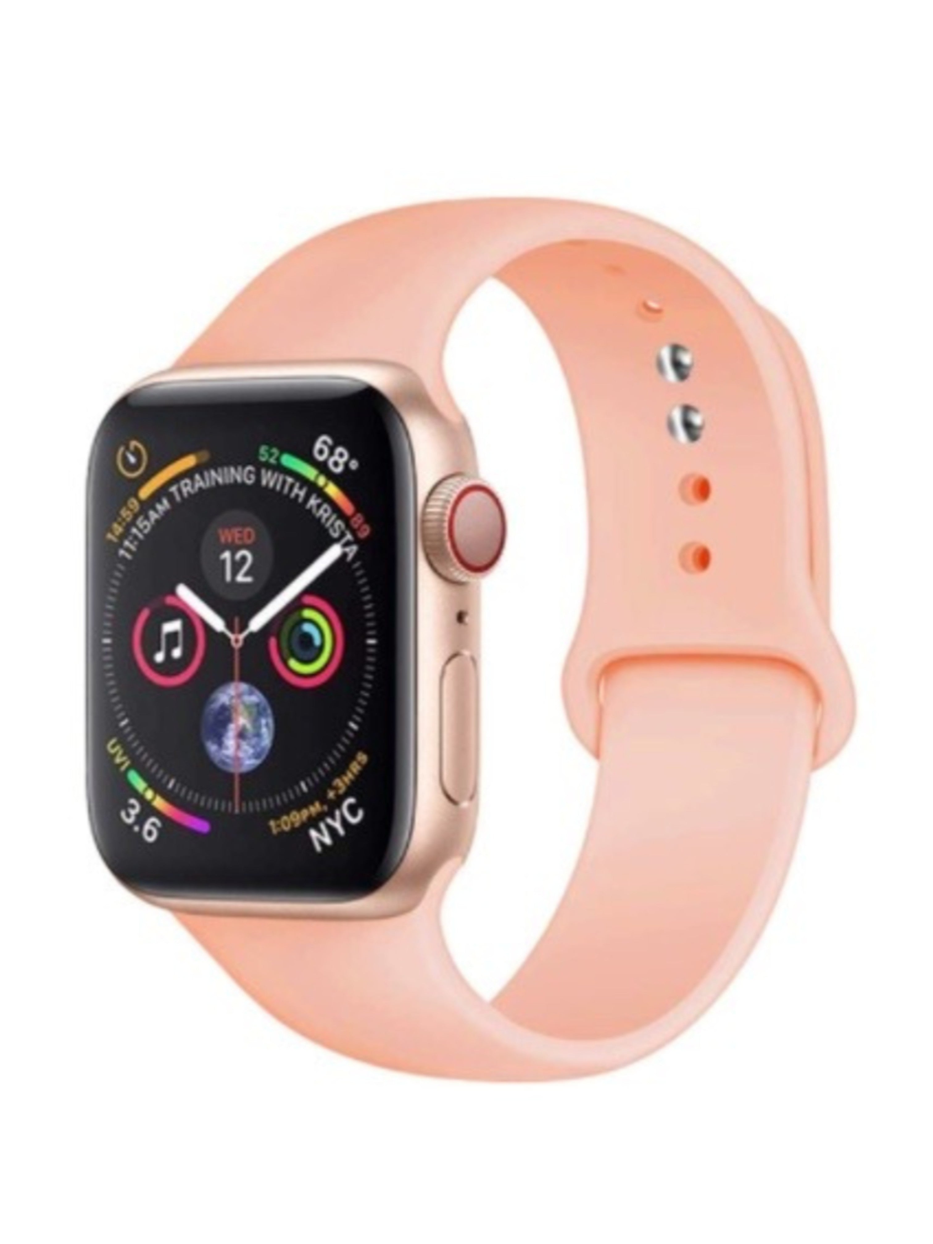 Pulseira Lisa Sport Silicone 38/41/42mm (W11Mini,X10Mini)