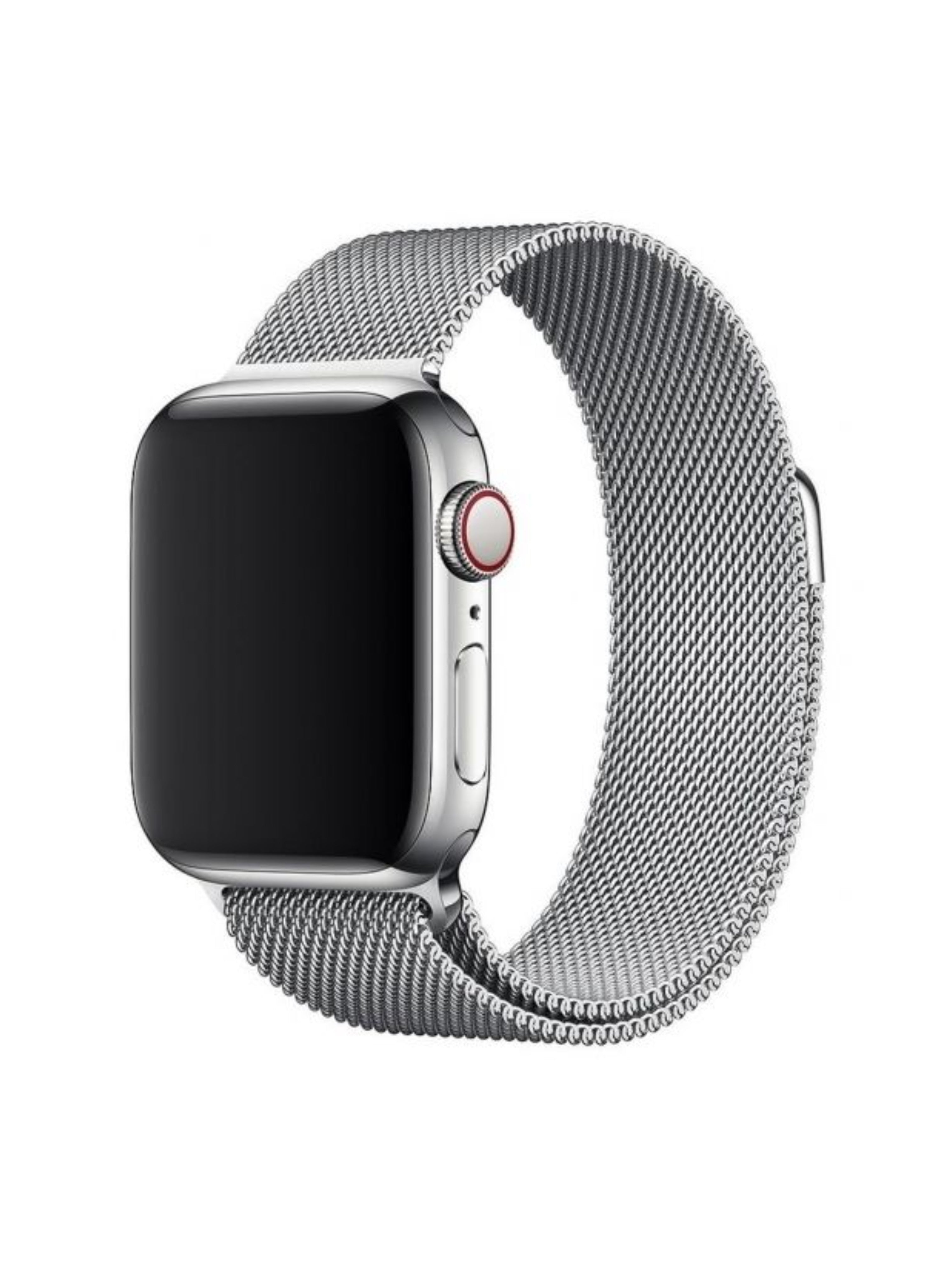 Pulseira Metálica Milanese Compatível 44/45/46/49mm