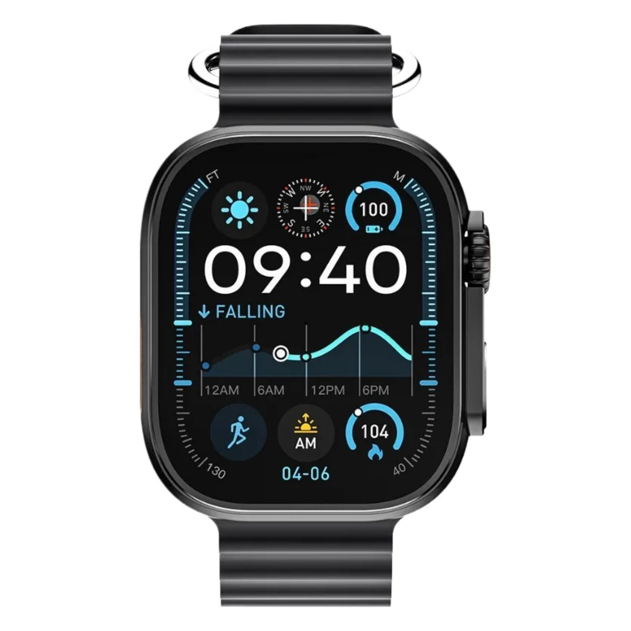 Smartwatch Ultra 4 Preto