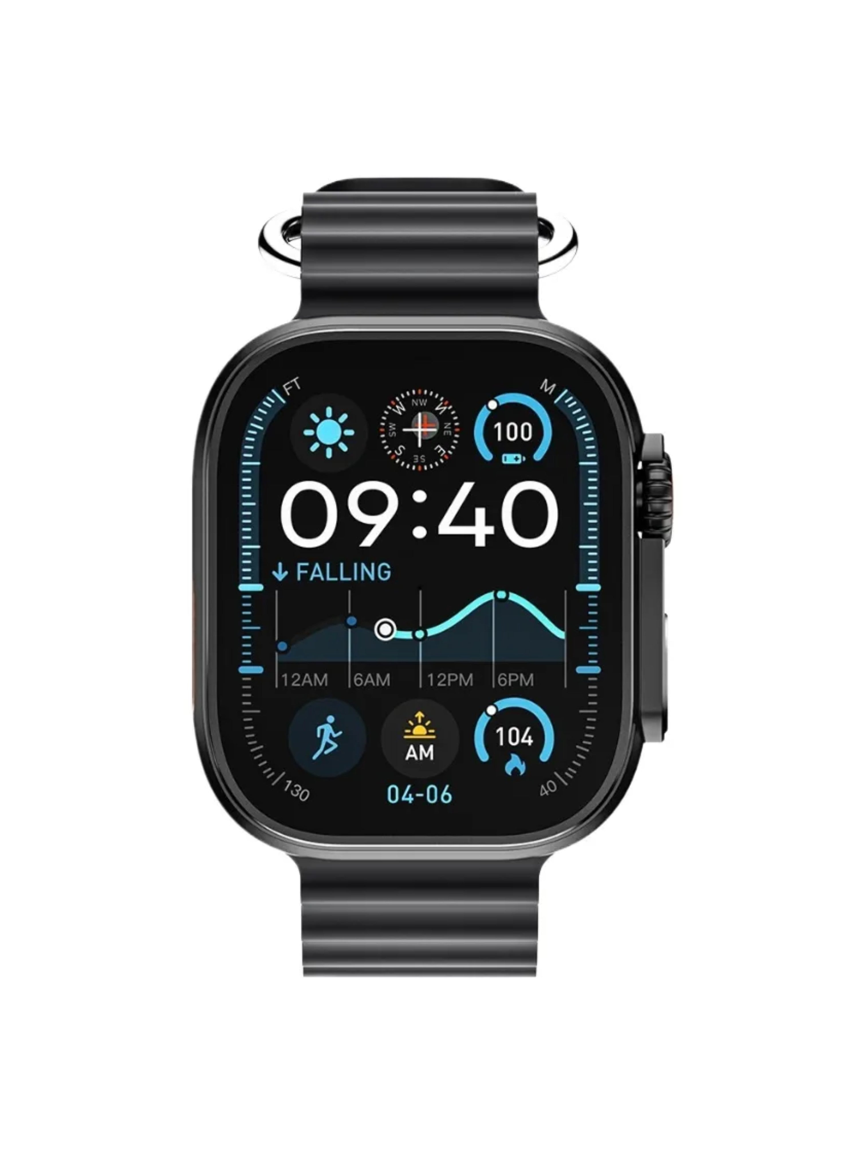 Smartwatch Ultra 4 Preto